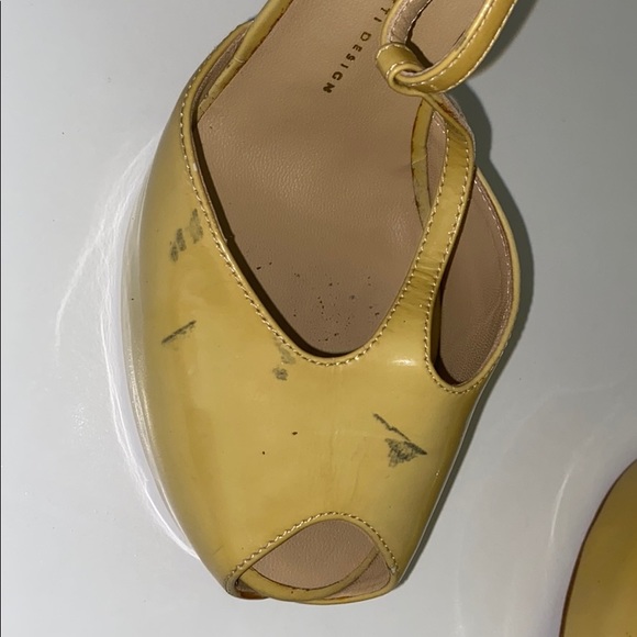 Giuseppe Zanotti peep toe 2 color Platform Strappy Heel Pumps Patent Leather - Picture 4 of 12